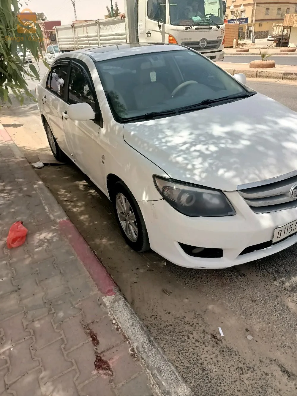 السيارة فيها ماسك افو السيارة في حالة جيدة مهيش مقلبة ولا اكسدونتي الموتور الله يبارك ولبواط ممتازة السيارة تنوض بصمة وفيها طواء اقرأ المنشور مليح قبل ما تتصل وشكرا