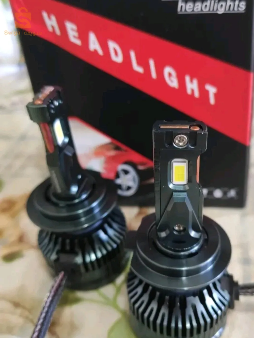 أضواء12v  led H7 H4 300w