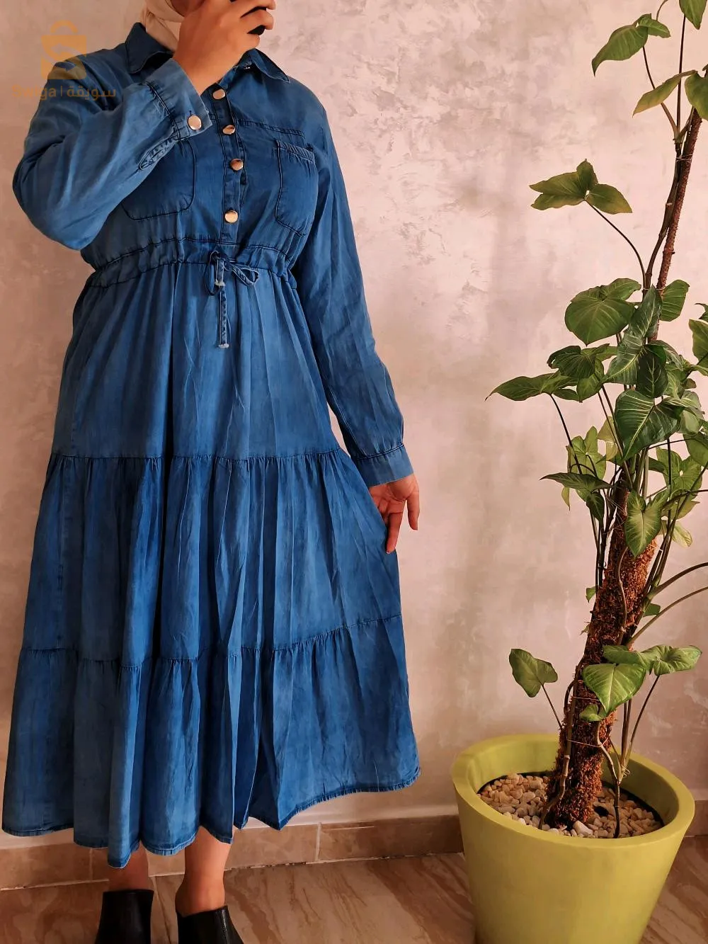 Robe en jean روب جينز