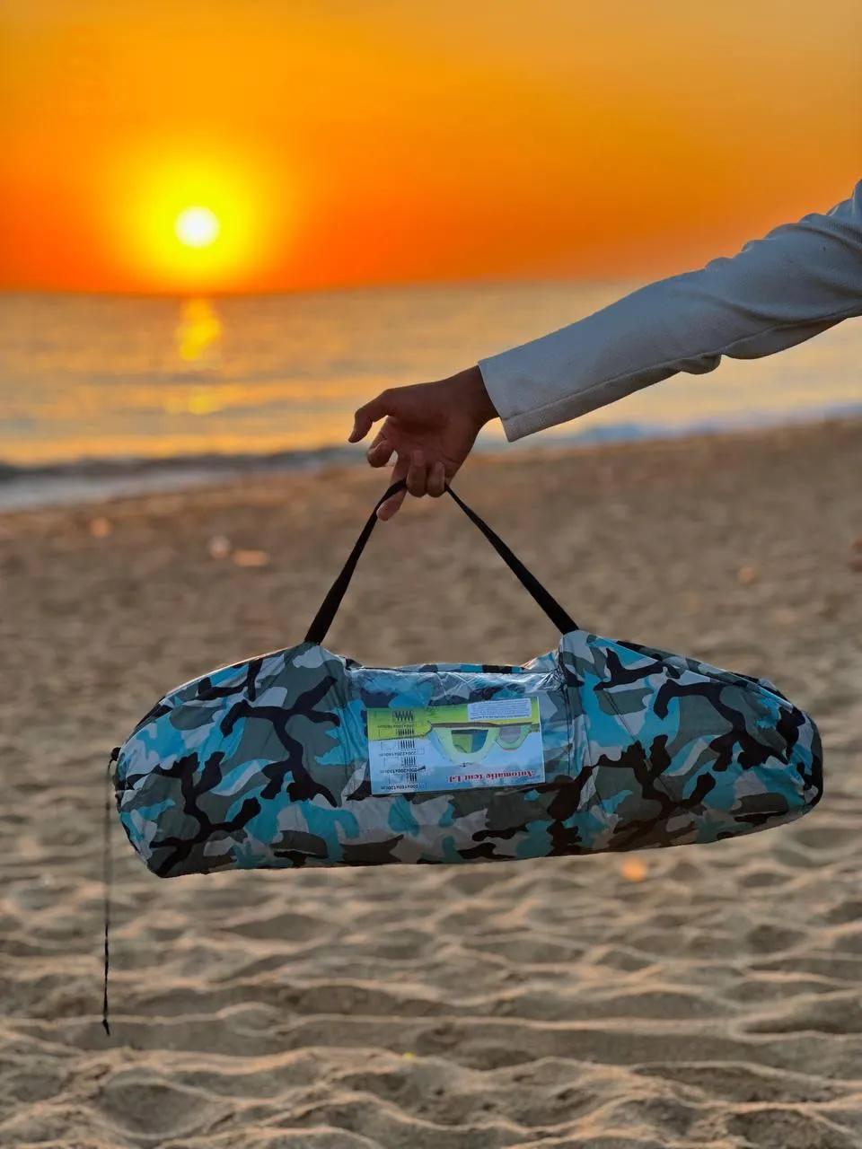 Tente camping automatique 4 places