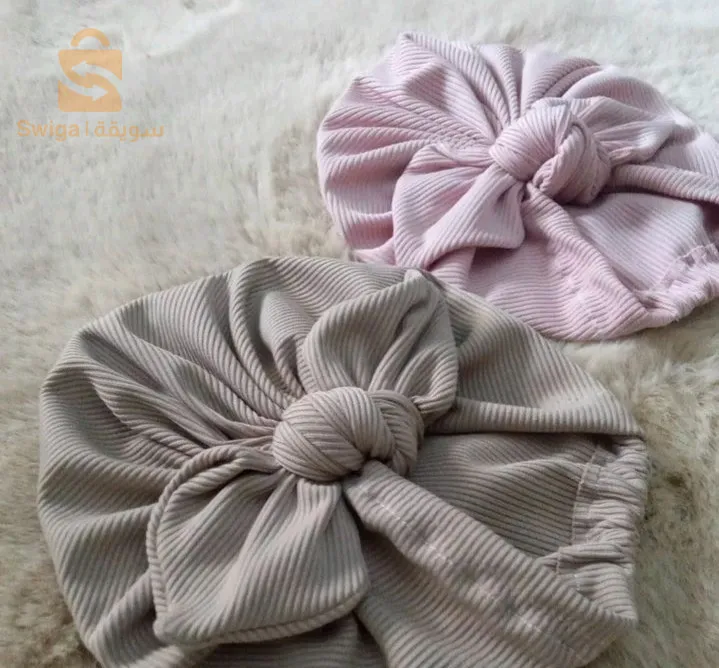 turbans pour bébés 
et bandeaux  bébés 
tissus top de qualité a 100%  coton