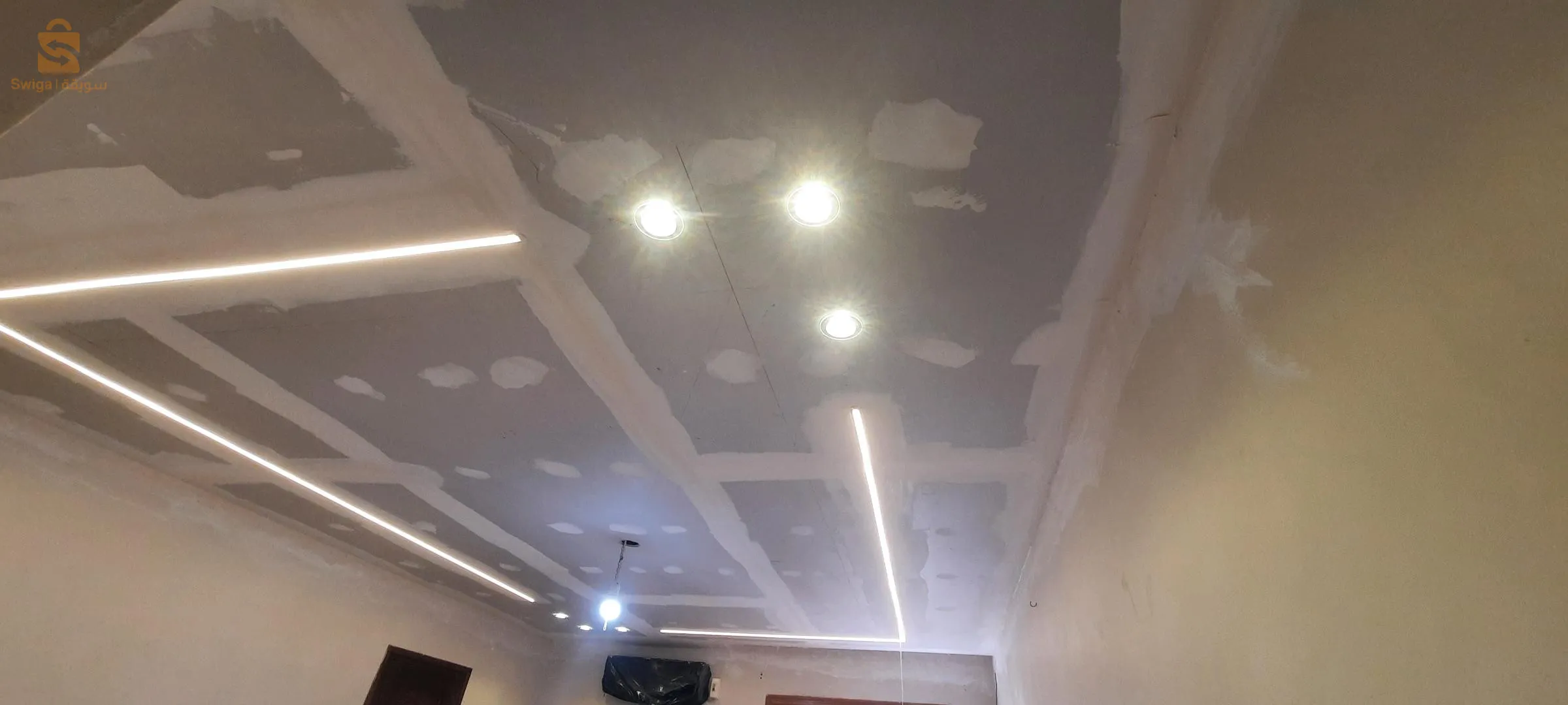 Decoration place platr صناعة جميع الأسقف المنزلية