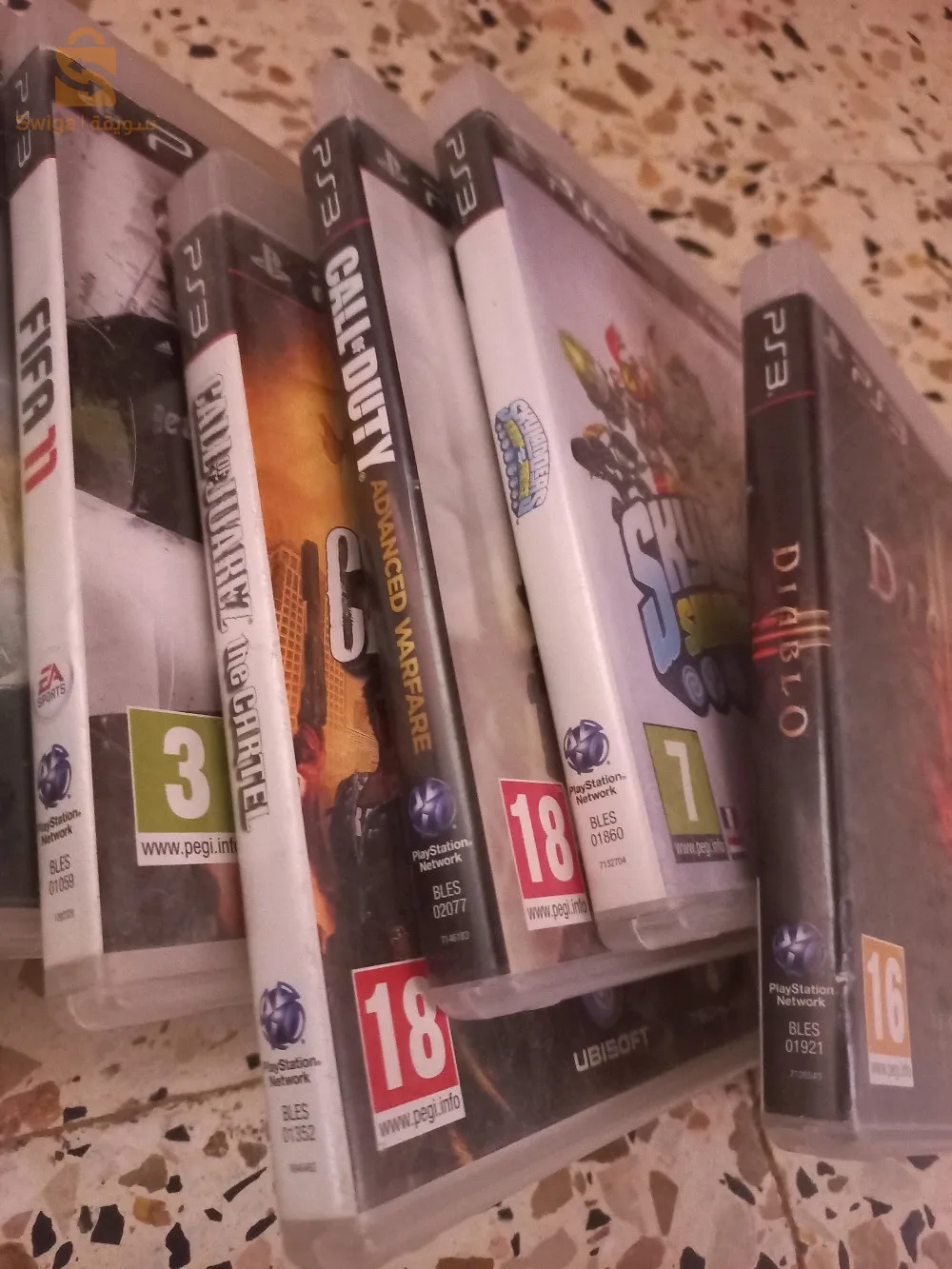 Vente de disques Play 3