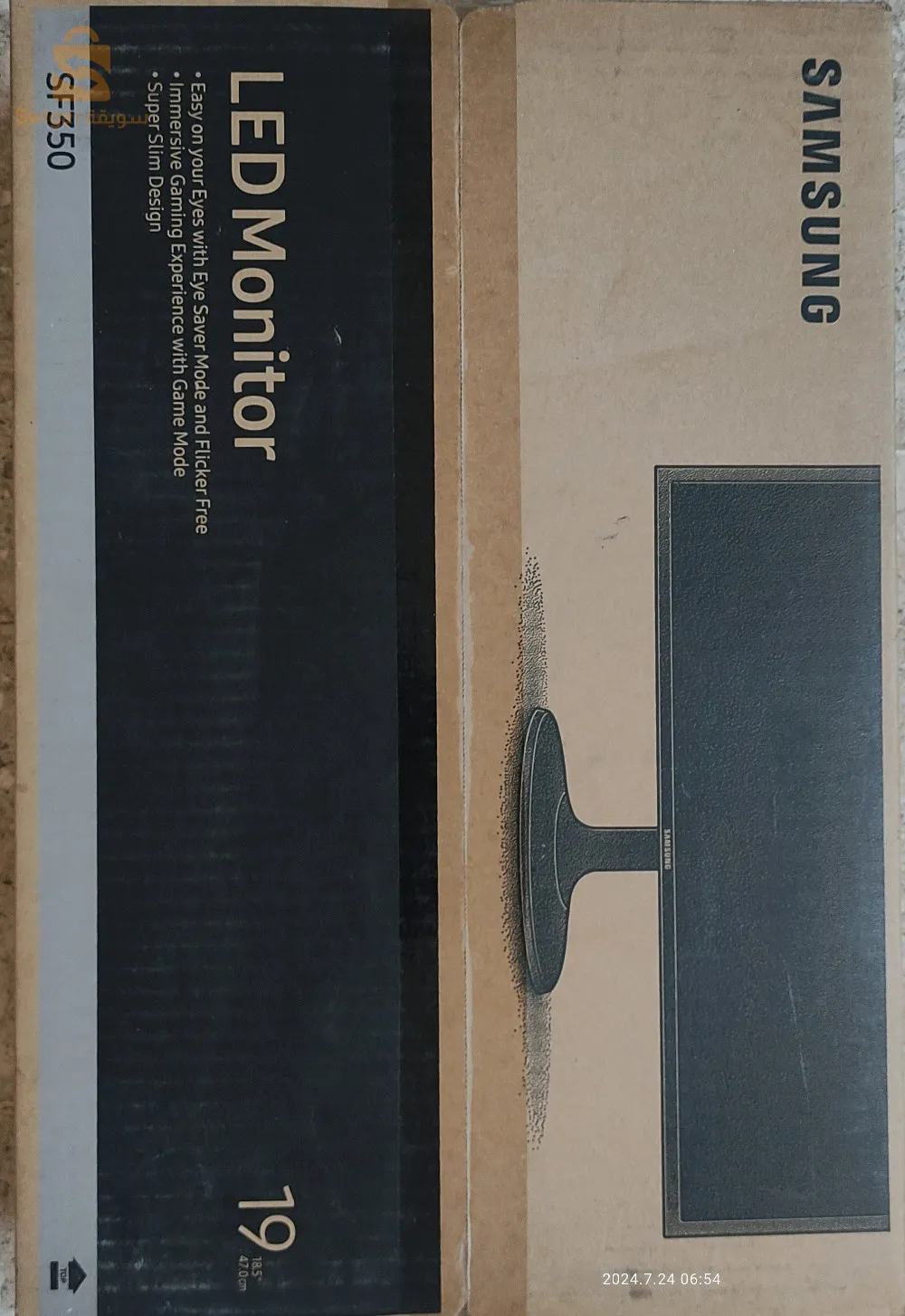 شاشة كمبيوتر سامسونغ 19 بوصة