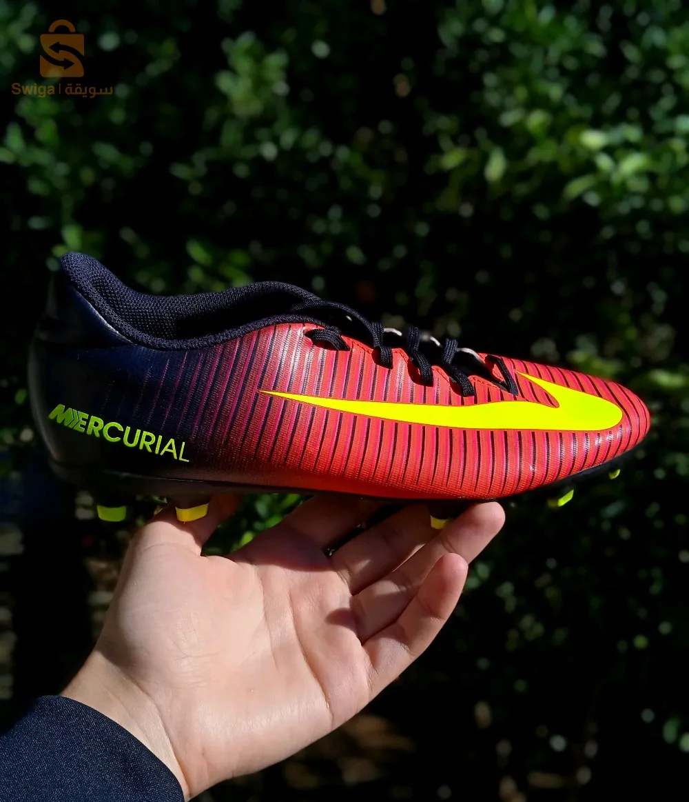 Chaussures de football.