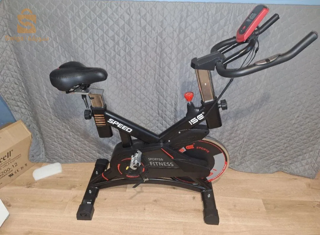 🔴Vélo de spinning professionnel avec amortisseur ( Fih amortisseur) ✅