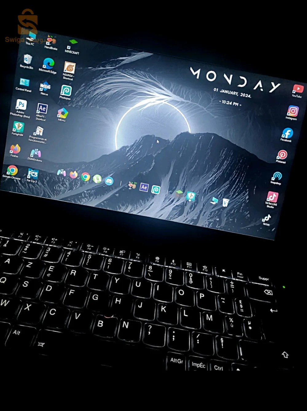 حاسوب Lenovo Thinkpad etat 9/10