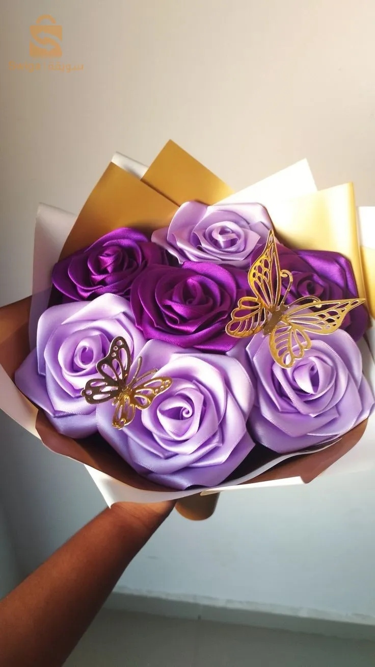 باقة ورد 🧸🦋