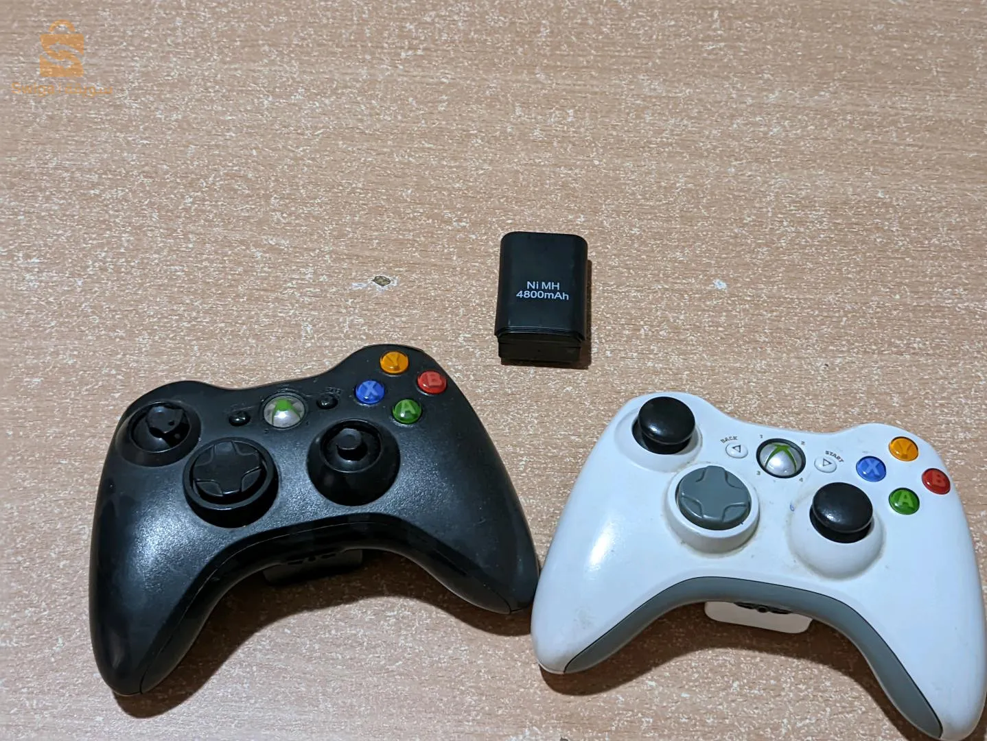 Xbox 360 فيه 120 جيڨا11لعبةمعاه زوج مانيتات وحدة سون فيل مع شورجارها ووحدة فيلمعاه قشو كامل