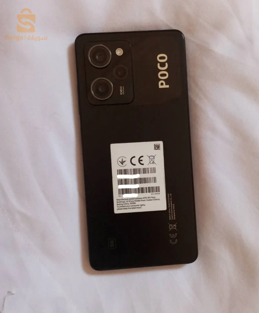 poco x5pro 8/256 ماشي 8 شهر