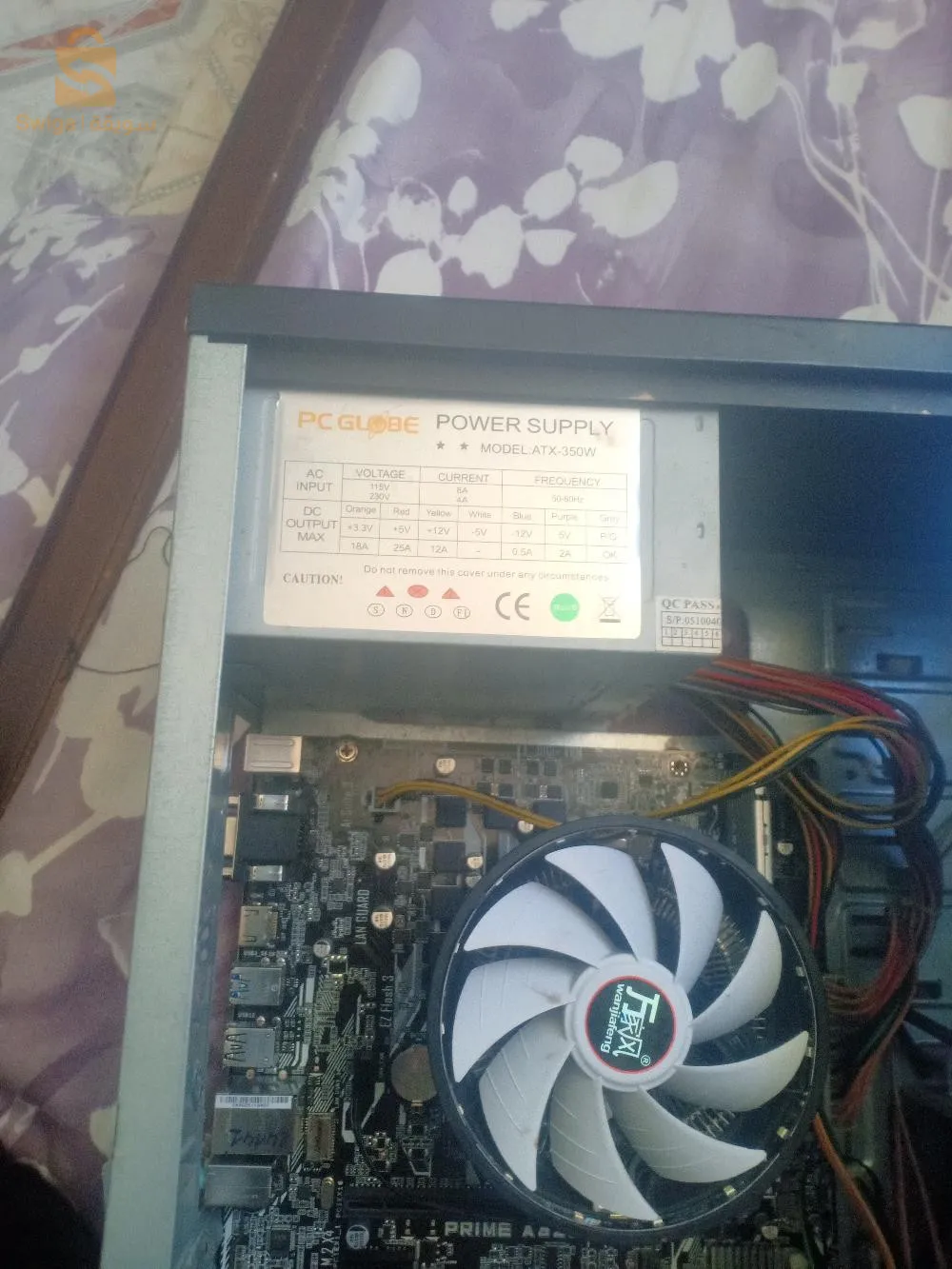 kit ryzen 3 3200 g ram 16 GB carte mere Asus a320 mk PSU 350 w