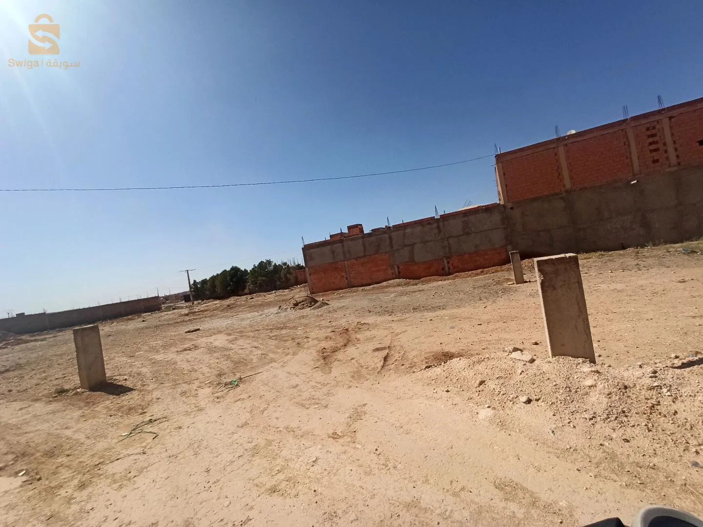 حي برورقبة بالقرب من المحطة البرية (الجلفة فيل)