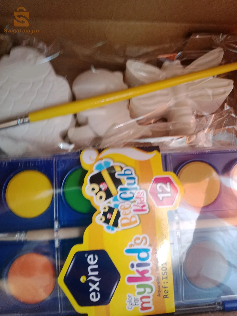 peinture sur plâtre pour enfants