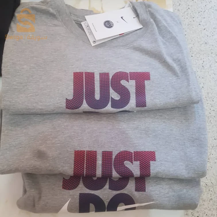 🥁🚨 NOUVELLE ARRIVAGE 🥁🚨#Disponible_0558459644
New Articles. #Kaba_Européen 
T_Shirt #Nike_Paris_Saint_Germain
Just Do It 🇪🇦✅
Couleur : Gris 
Taille :  M / L / Xl 
 #Prix_Imbatteble:    5 200DZ 🤗🤙🤙✅  Livraison : Disponible 58 wilaya 🤗👌
التوصيل متوفر 58 ولاية  مرحبا بيكم
#Nike #nikerunning #nikefootball #nikeairmax #nikemen #nikesb #nikeshoes #fashionstyle #fashionaddict #fashiondesigner
