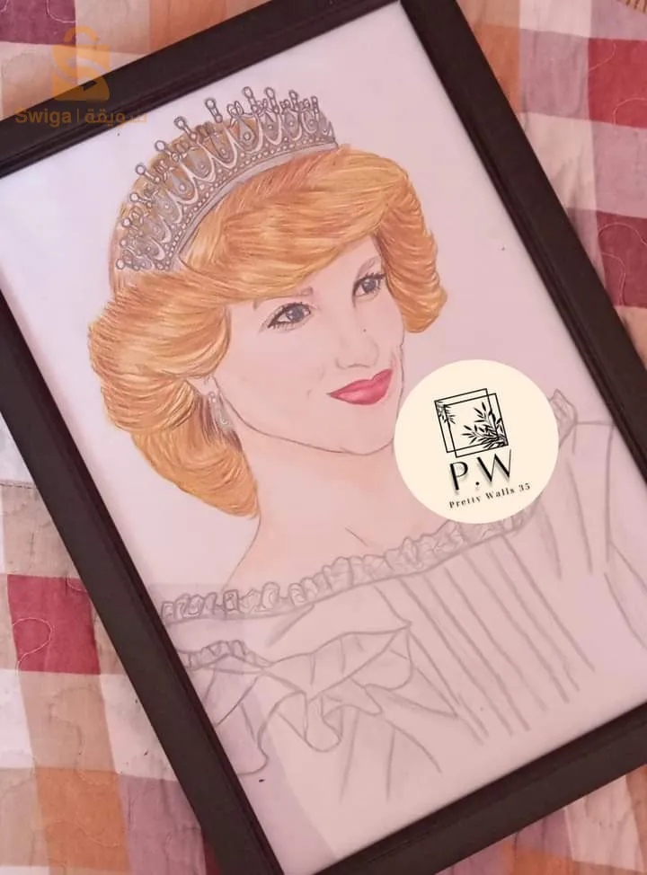 كادر بورتريه حسب الطلب يمكن أن تقدمه كهدية في عيد ميلاد