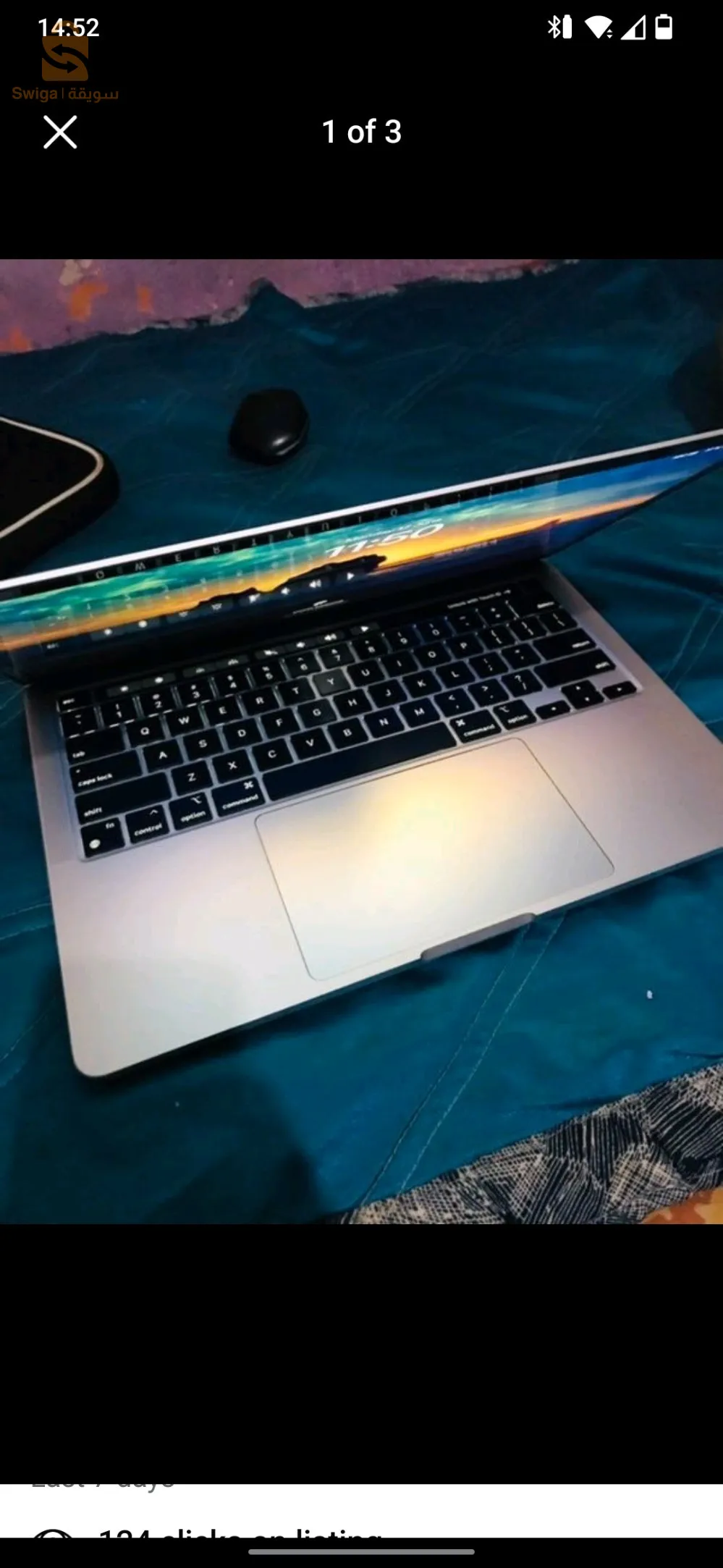 8\512 gb ماك بوك برو 2020 م 1