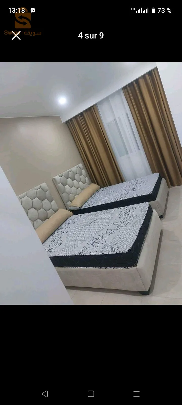 location T3 équipée haï Sabah résidence khawaja