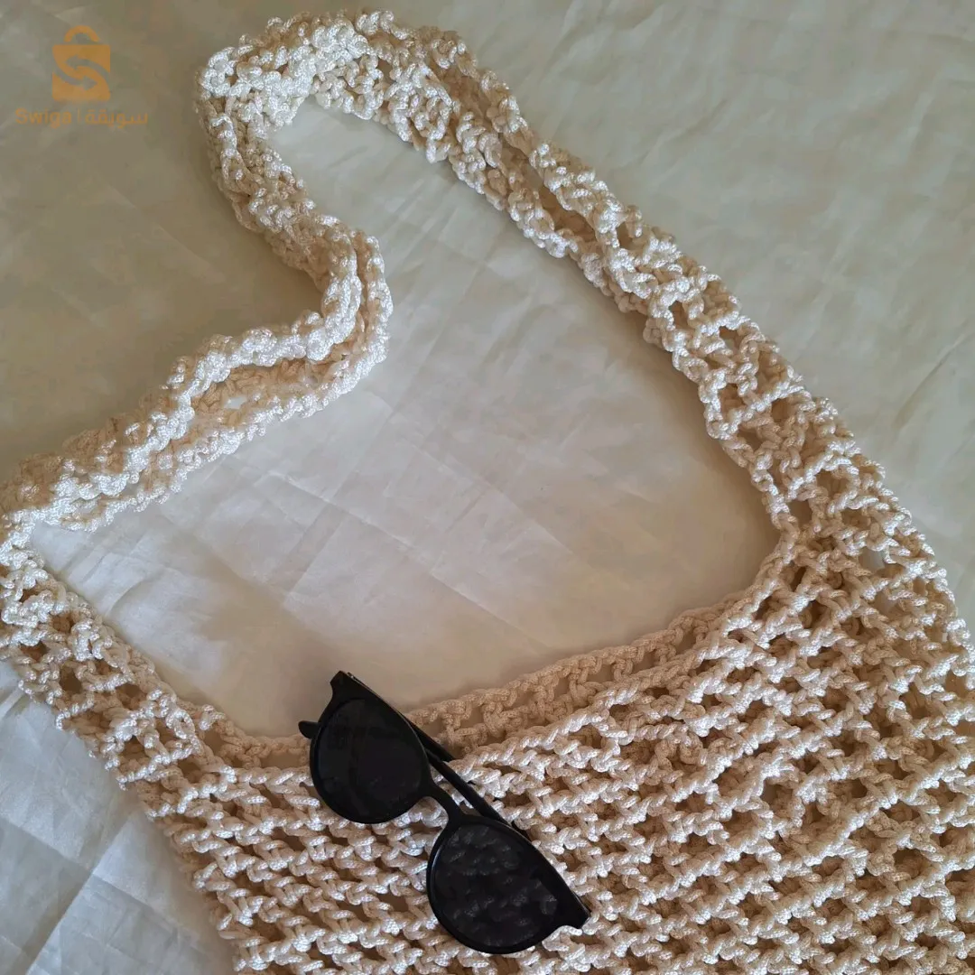 حقيبة صيف بالكروشي