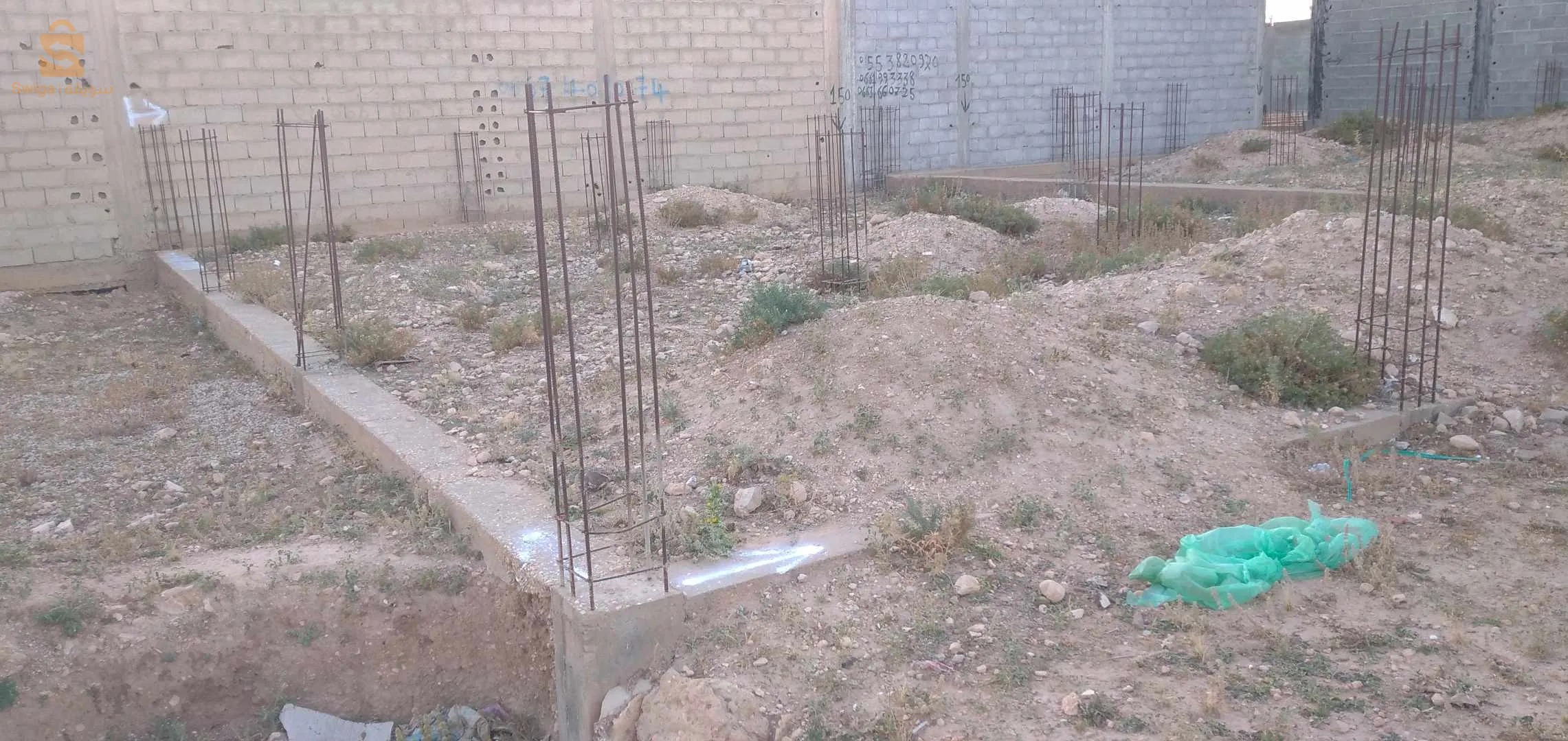 قطعة أرض بلدية بئر مقدم ....اولاد حامد
