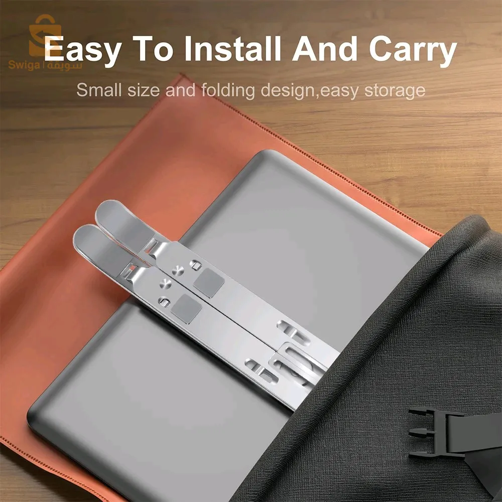 Support pliable réglable en Aluminium pour ordinateur Portable