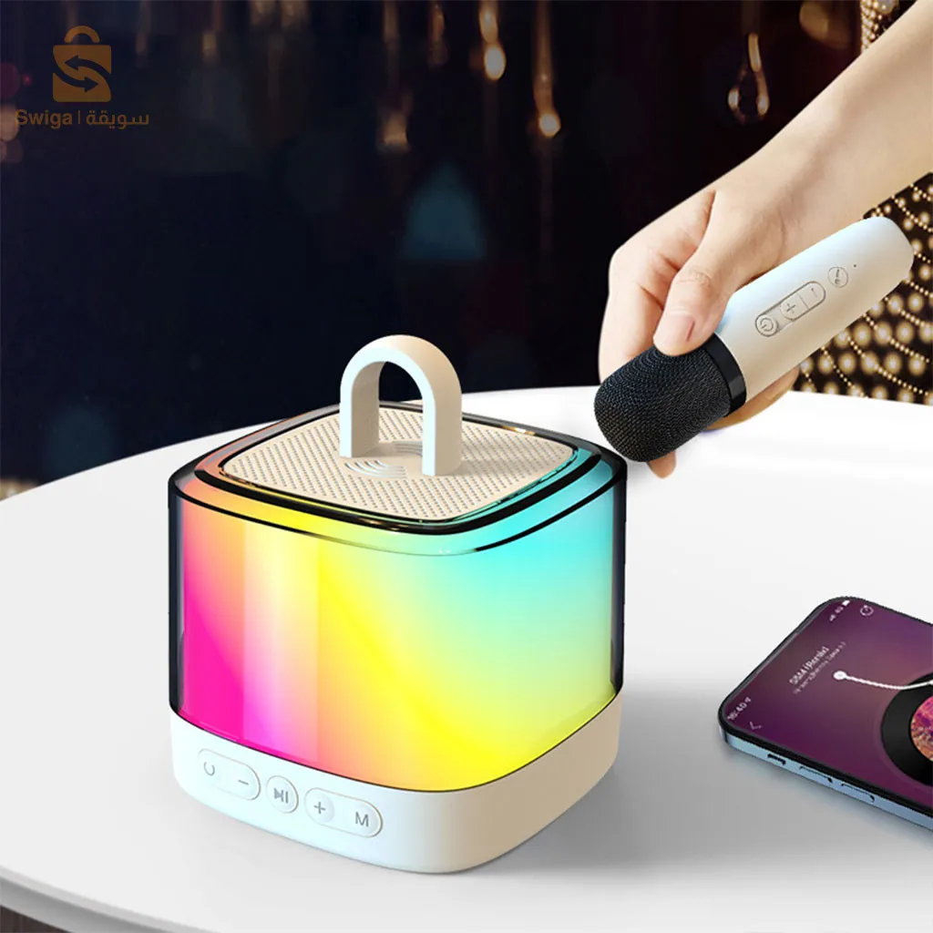 U16 Wireless Karaoke Microphone Multifunctional Bluetooth Speaker
