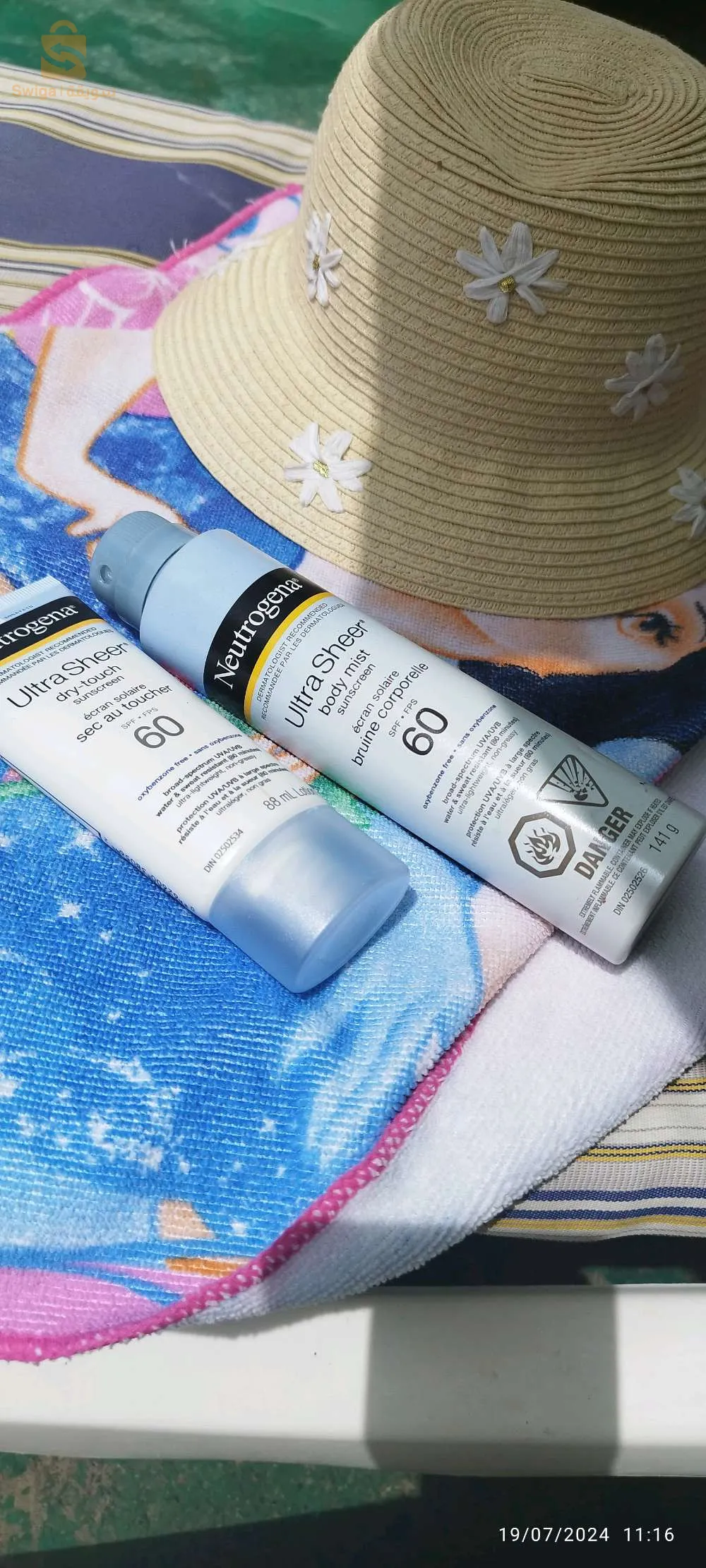 écran total et écran solaire neutrogena original ✅🇨🇦