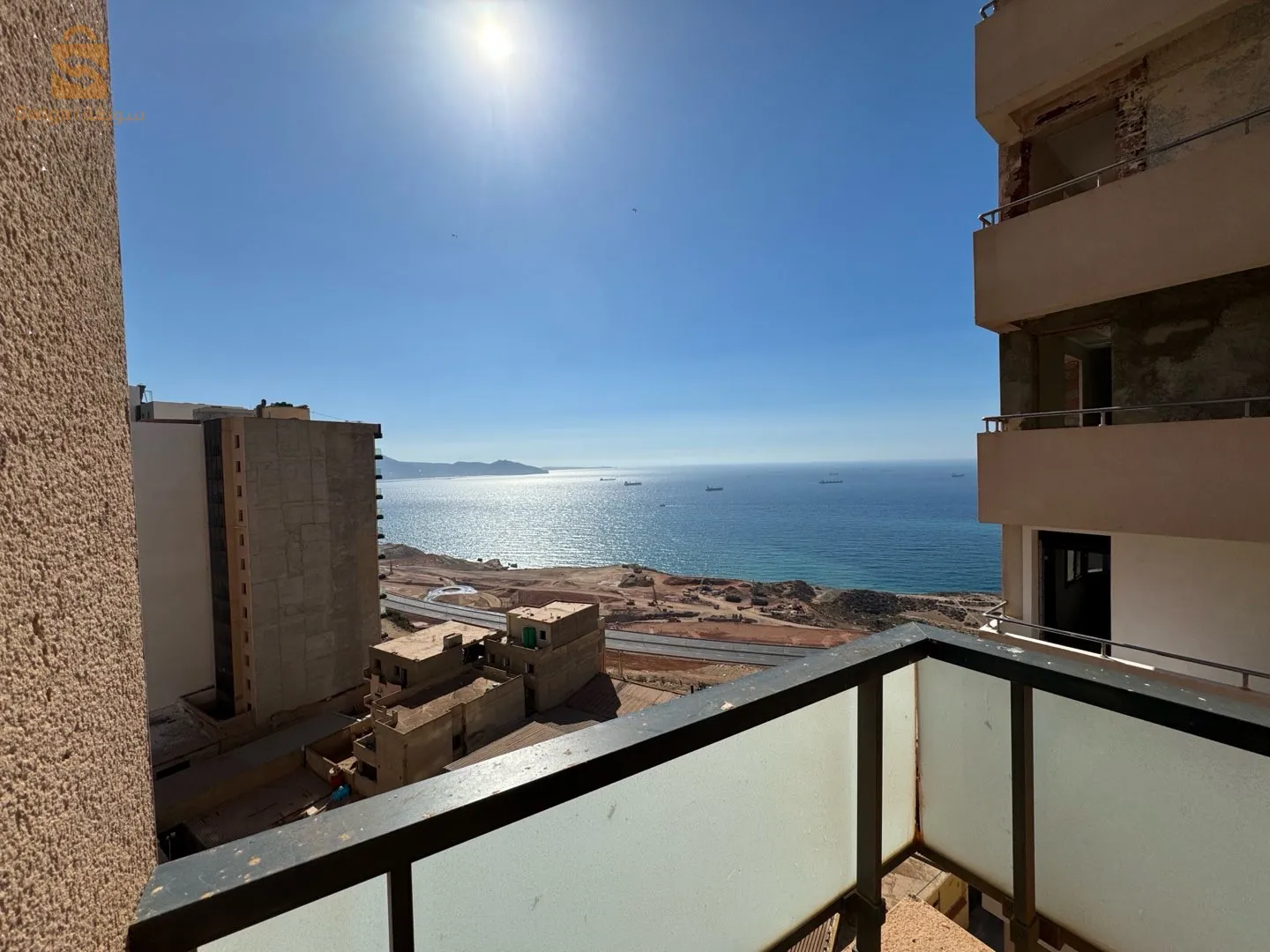 apparetement f4 haut standing avec une vue sur mer