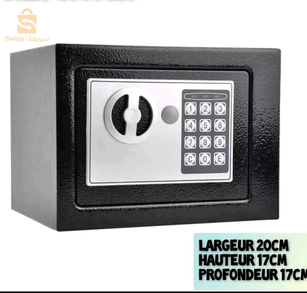 Coffre Fort E17 noir$🤍🤍
