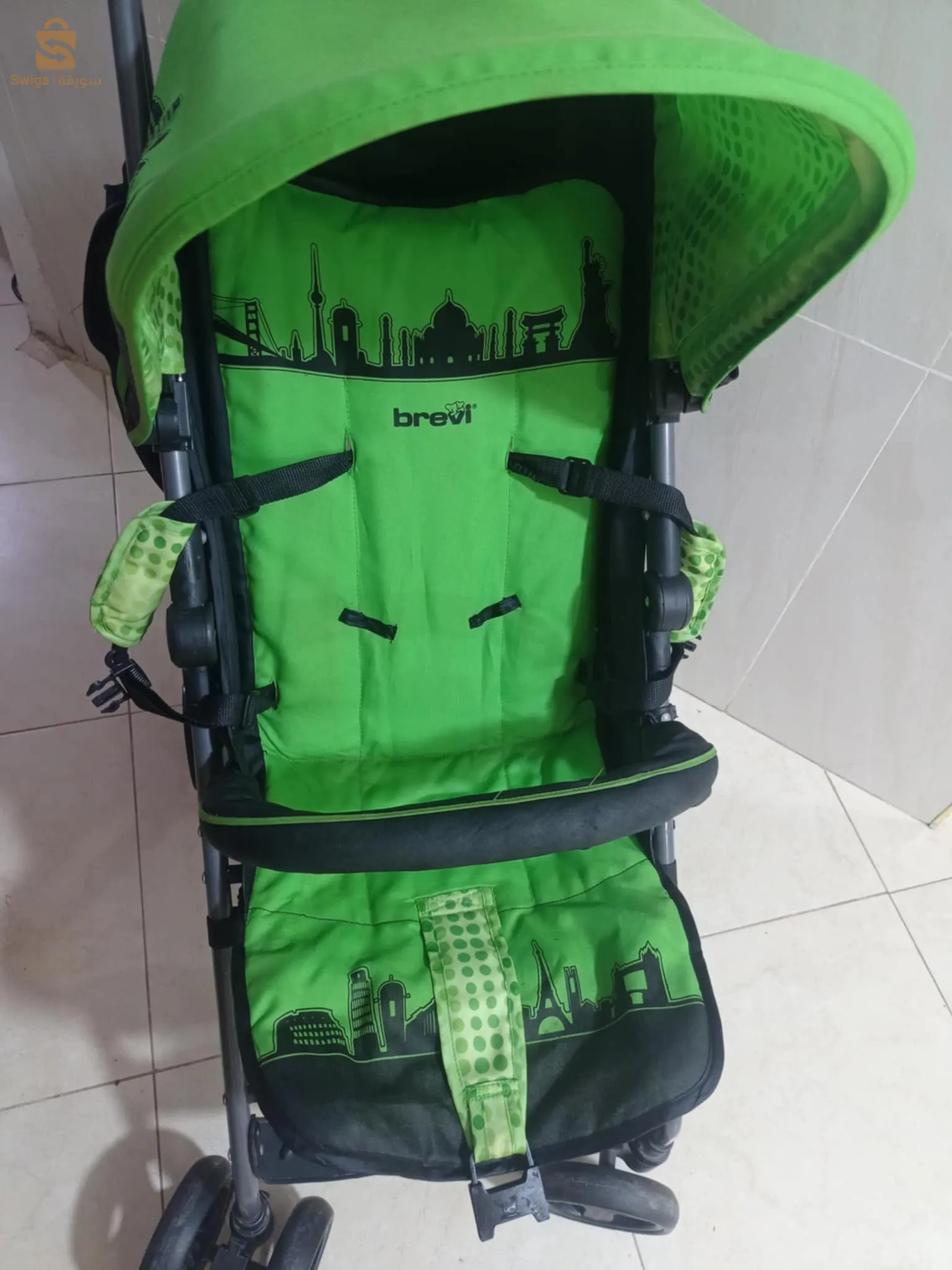 A vendre poussette canne de marque italien brevi