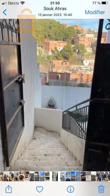 vente villa à souk ahras