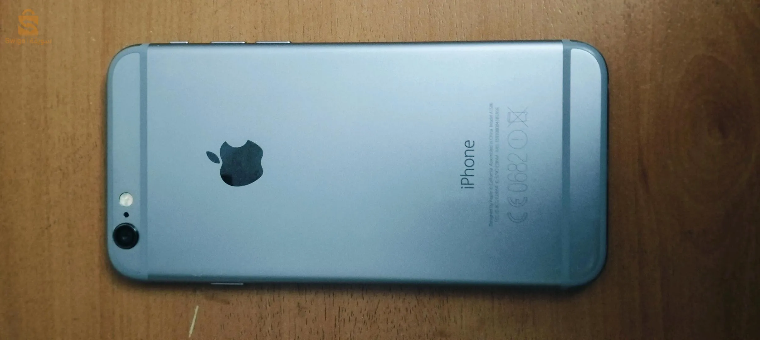 iPhone 6 with three socks