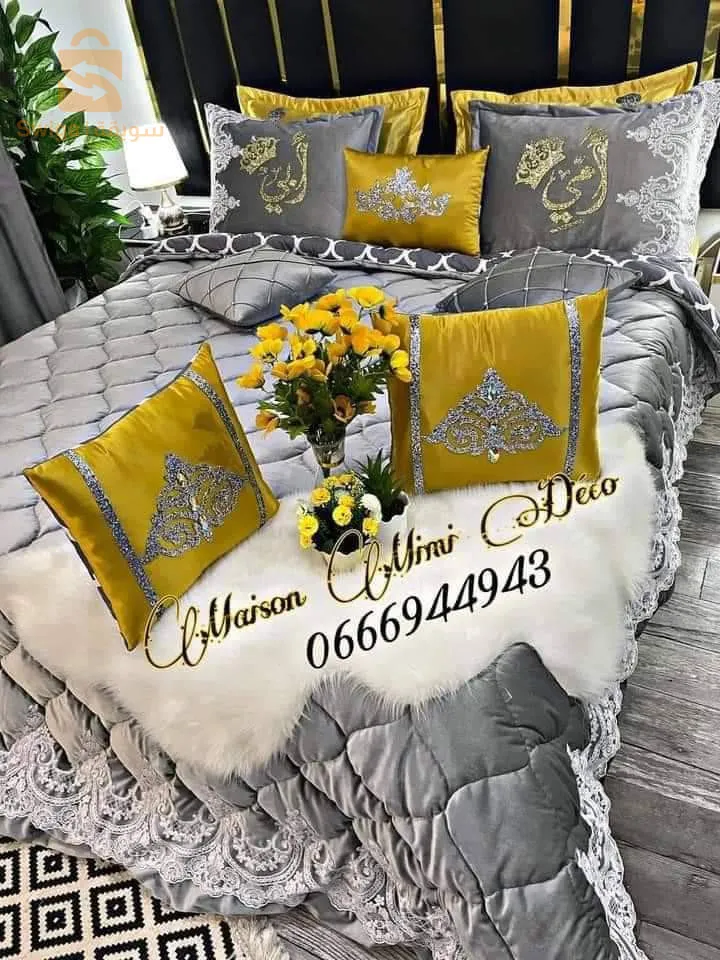 مرحبا بزبائننا الكرام على صفحتكم 🌹B.W couvroulit🌹🟥 🤩😍 #بسم__الله__الرحمن__الرحيم 🟨 #طقم ملكي  ب 9 قطع⬜️ معيار البعد 🔖 : 2,40M/2,60M 🟫 سلعتنا أناقة و جودة 💯✨ 😍🥰🟪 السلعة محدووودة جدا فساارعوا للإقتناء 🥰⬛ نرجوا من زبائننا الكرام 🥰 تأكيد الطلب ( اللون و النوع ) قبل إرسال أي طلبية 🙏🥰🟩 للإستفسار أو للتواصل راسلونا عبر بريد الصفحة 📩 أو إتصلوا على📞0668108116📞🟥 متوفر التوصيل 🚕 58 ولاية 🇩🇿 .🟨 غايتنا هي إرضاءكم و تلبية إحتياجاتكم ✅️🤝🙏🥰