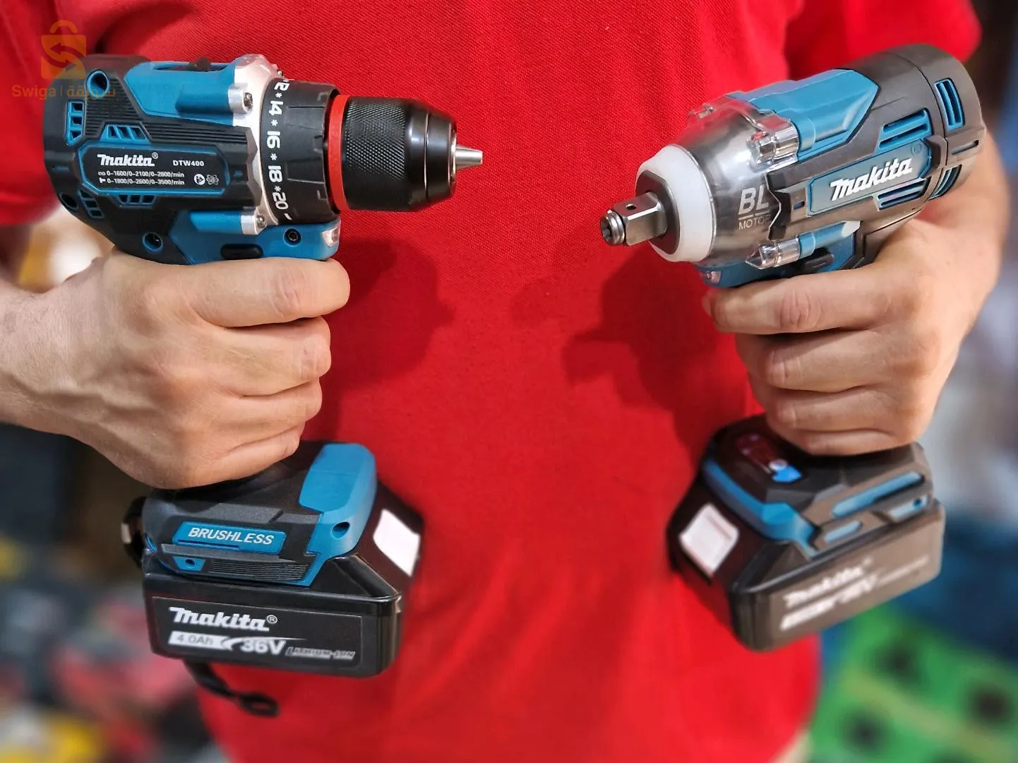 kit 2p makita visseuse + clé à choc $🤍🤍