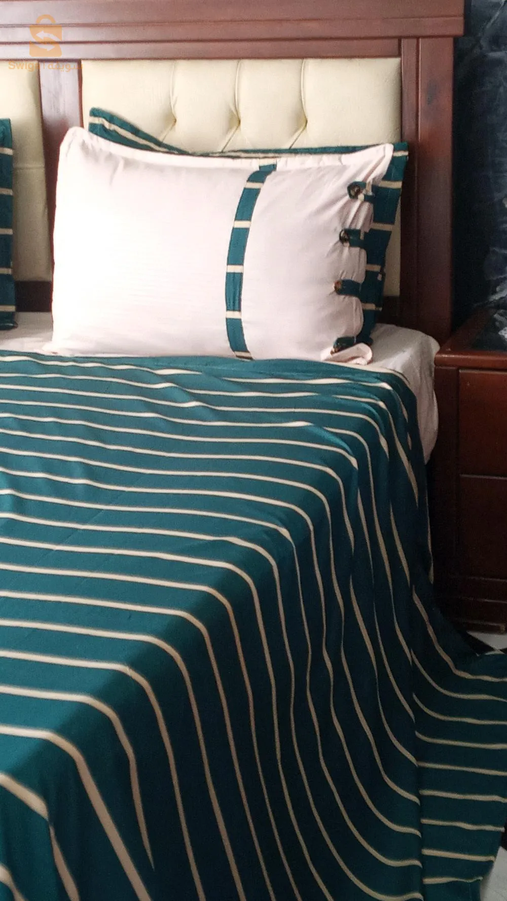 درا 6بياس قماش فيتنام برومي شوا اوس ستوندار يجي علا ماطلة تاع 160او180   معى زوج مخيد 70/50درا بقماش امبريمي  240/250معى زوج مخيد 70/50.