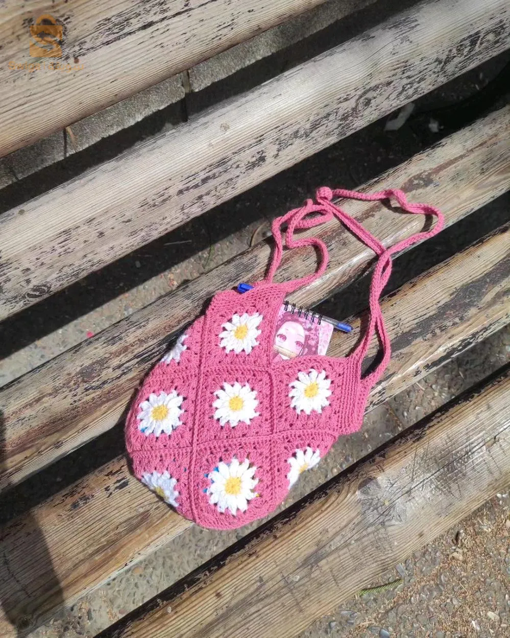 little jasmine crochet bag