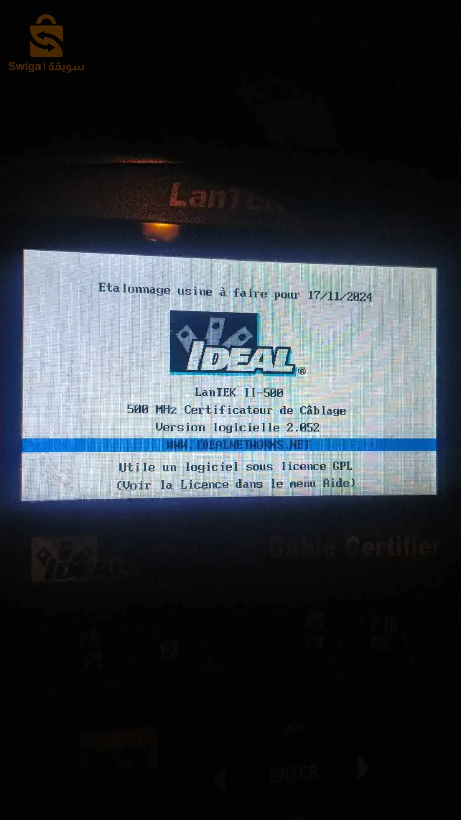 certificateur des câble  ethernet