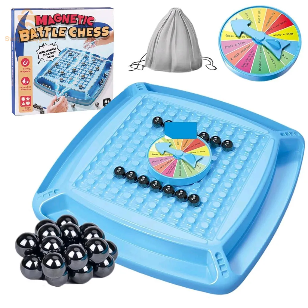 Jeu de société magnétique interactifs, échecs à effet magnétique à induction