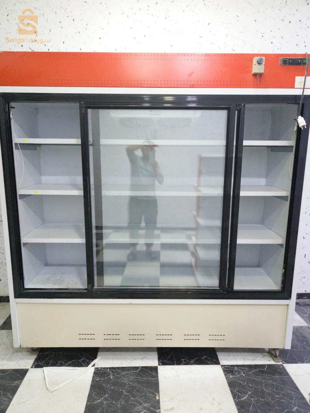 ثلاجة لسوبر ماركت