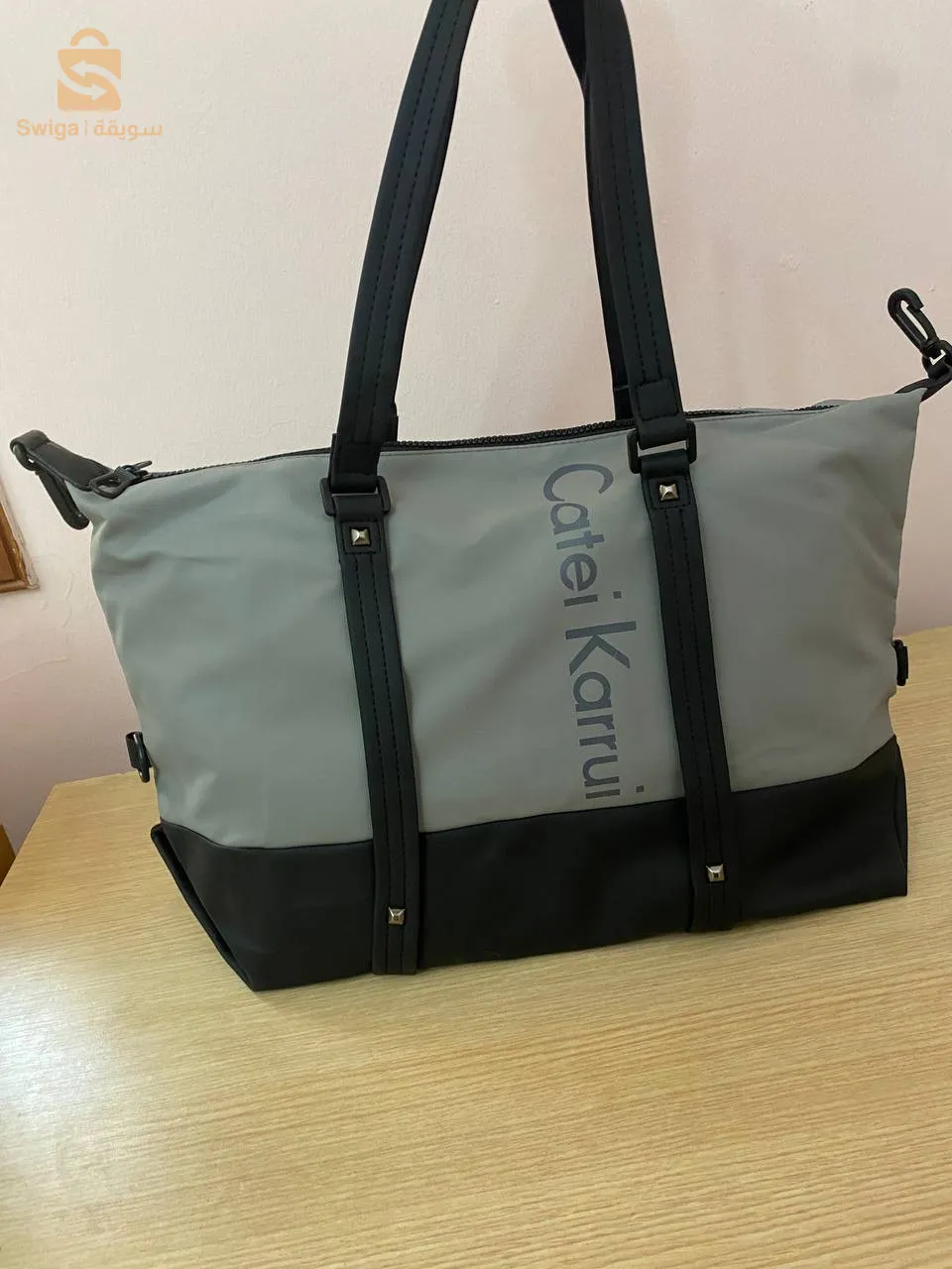 حقيبة سفر محمولة خفيفة الوزن للرجال من CateiKarrui بسعة كبيرة$👍