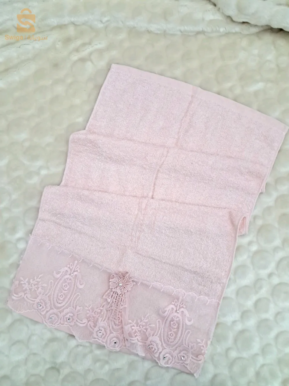 serviettes pour trousseau de mariée