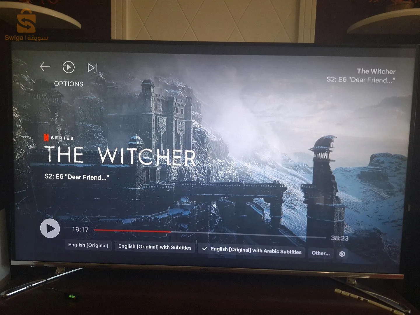 television iris extra plat 4k 55pouce