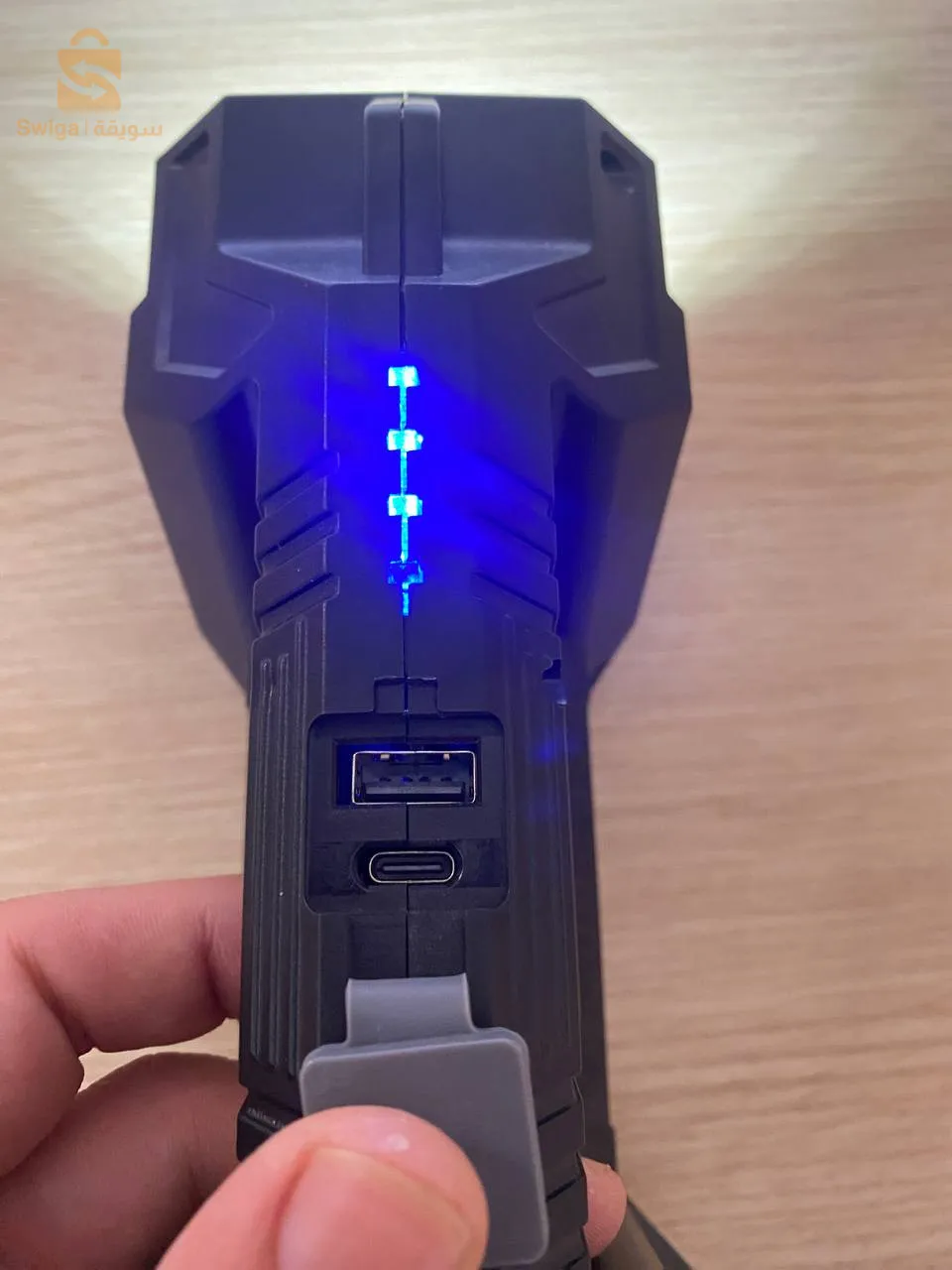 كشاف LED فائق السطوع 7 أوضاع مقاوم للماء لصيد الأسماك والتخييم في الهواء الطلق TY-8919$👍
