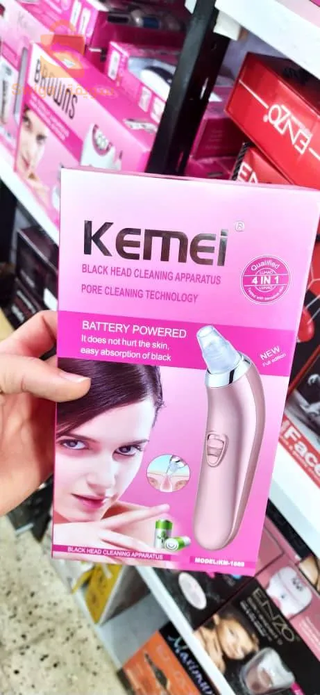 جهاز شفط الدهون و ازالة الرؤوس السوداء kemei