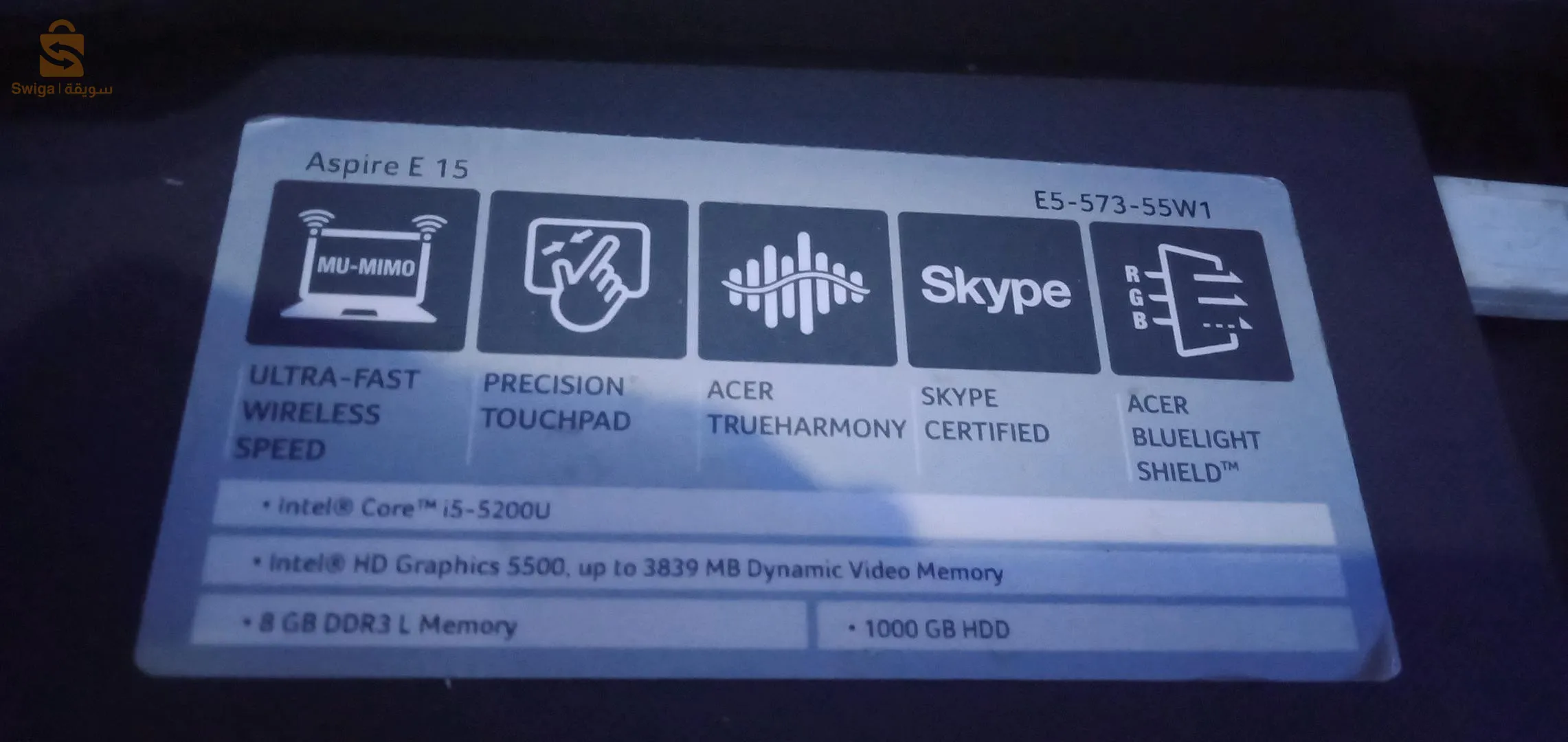 PC Portable (Laptop) Acer