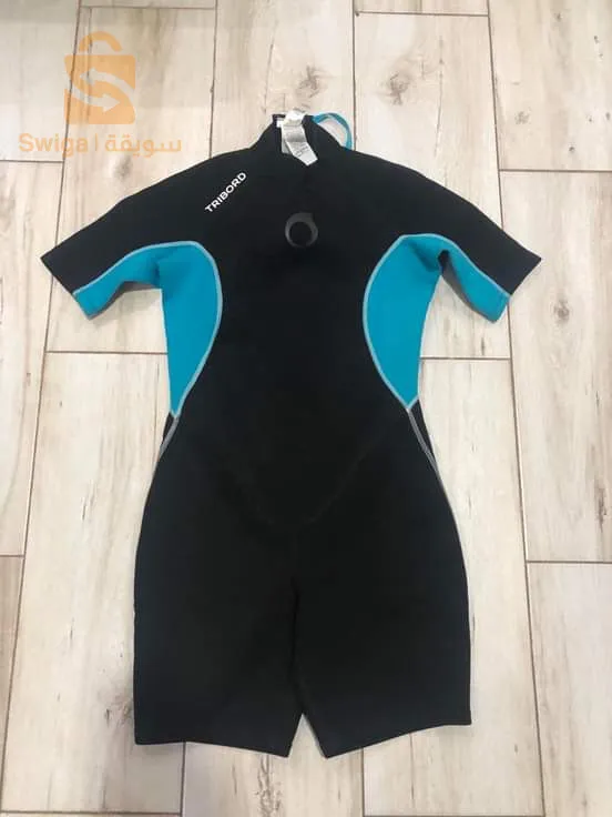 tenu plongé nage et jet ski anti méduses Décathlon triboard taille L