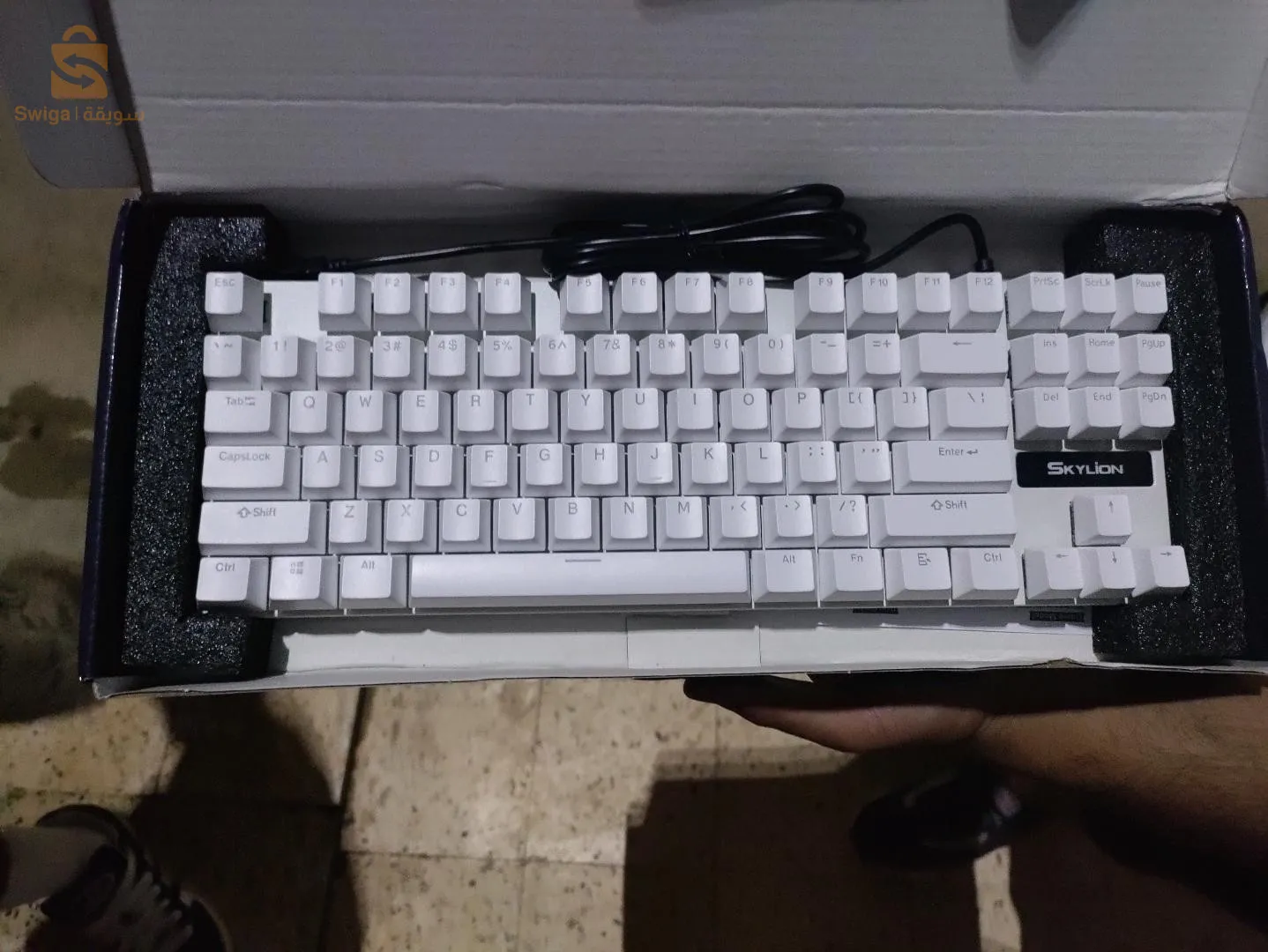 كلافي ميكانيكية لالعاب و للعمل جيدية من سكايليون Skylion 🔥 لوحة مفاتيح