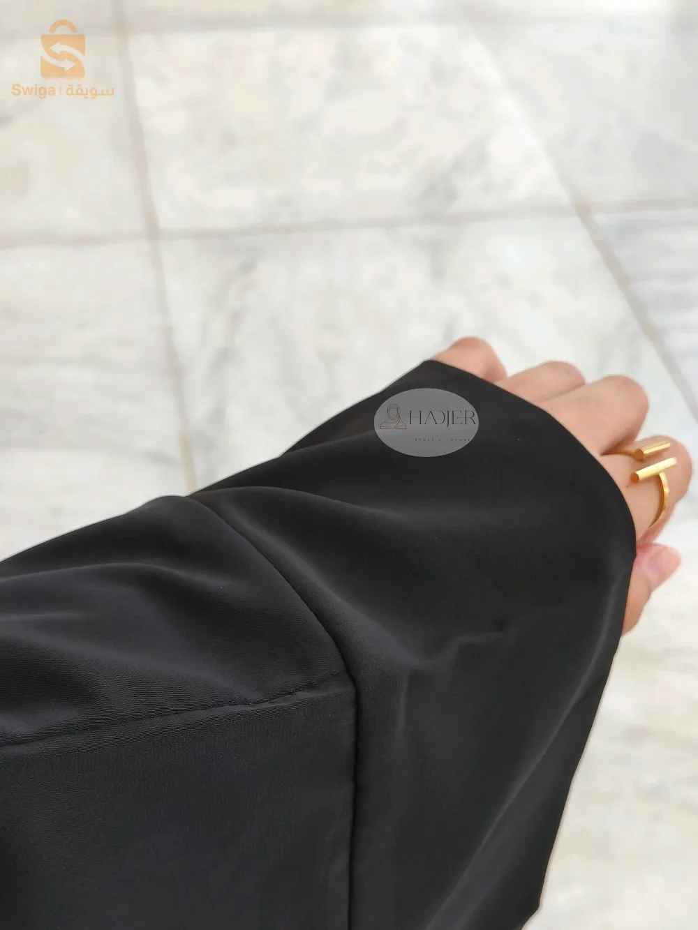 حجاب فضفاض مع إسدال طويل ✨️