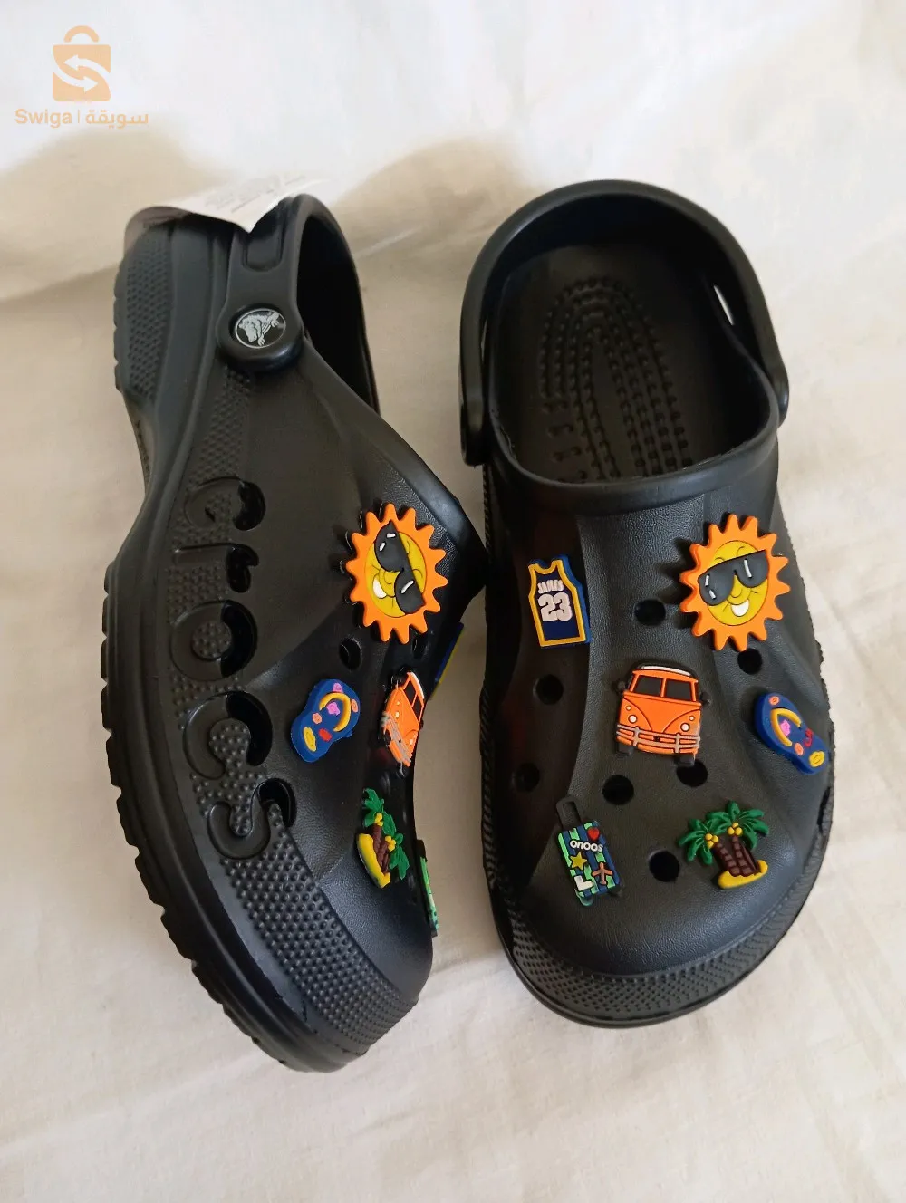 crocs et motifs