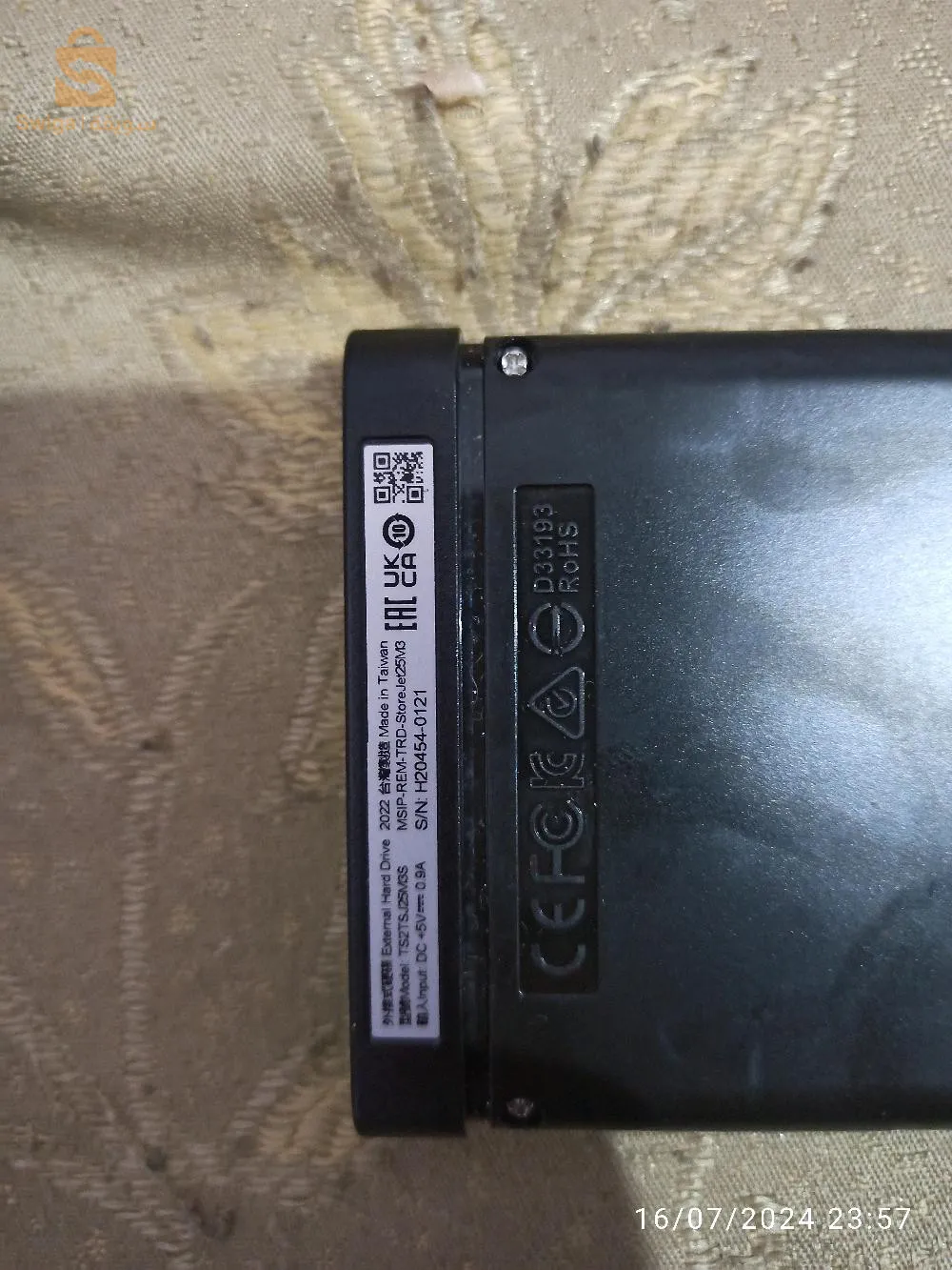 a vendre disque dur externe 2Tb