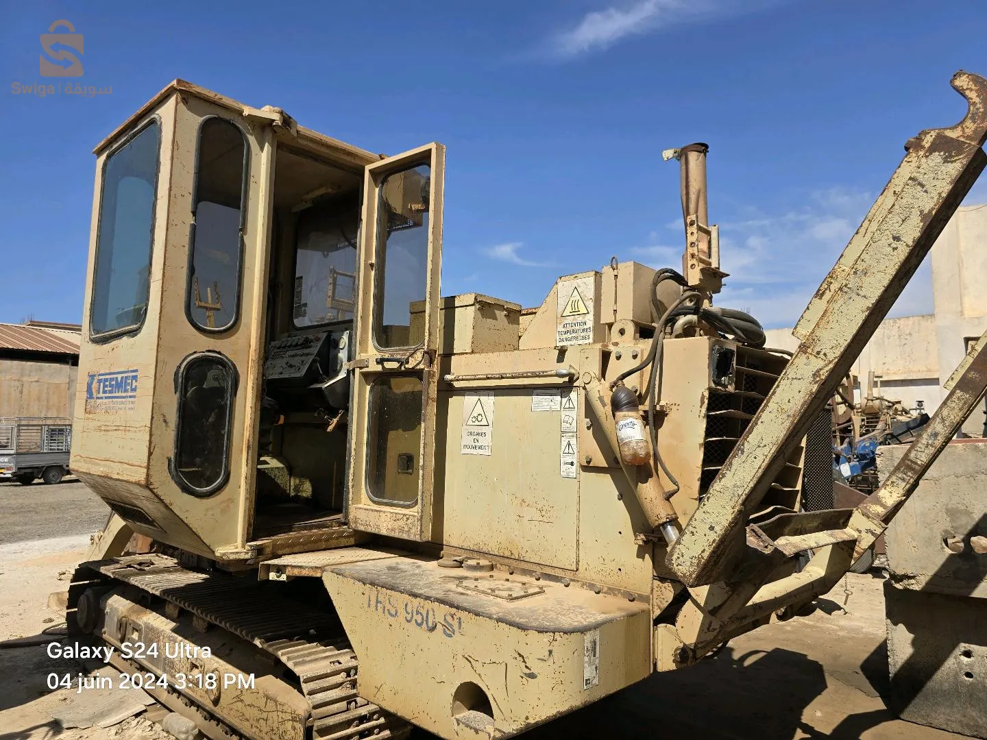 trancheuse tesmec 950 SL